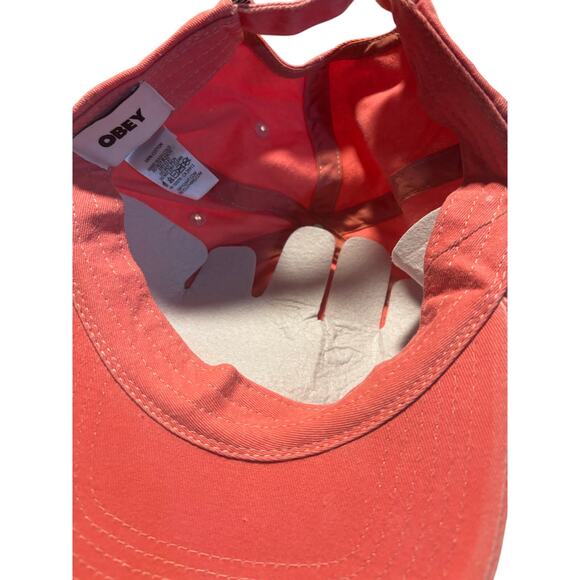 OBEY Pink Women’s Hat - Picture 3 of 3